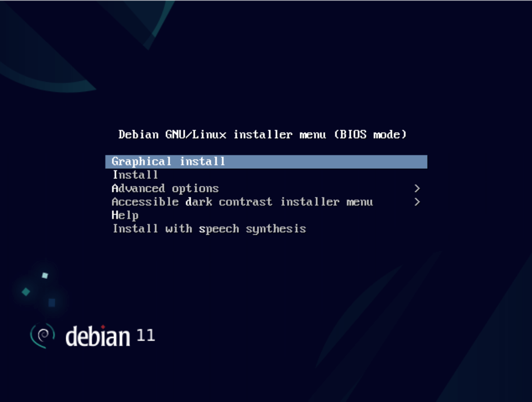 Debian installer
